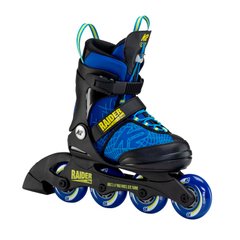 Купить Детские ролики K2 Raider Pro-2021 Blue раздвижные