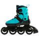 Дитячі ролики для дівчинки Rollerblade Microblade Aqva/Black 2022 розсувні 2