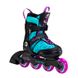 Дитячі ролики K2 Marlee Pro-2021 Turquoise/Pink розсувні 1