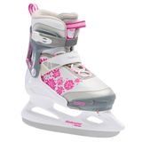 Ледовые коньки детские Bladerunner Micro Ice Girl White/Pink раздвижные