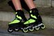 Дитячі ролики з захистом Rollerblade Microblade Combo SE Neon Yellow/Black розсувні 2