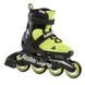 Дитячі ролики з захистом Rollerblade Microblade Combo SE Neon Yellow/Black розсувні 3