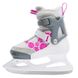 Ледовые коньки детские Bladerunner Micro Ice Girl White/Pink раздвижные 2