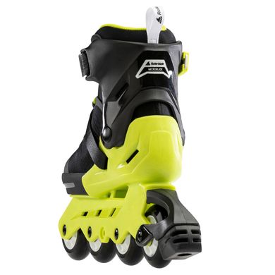 Купить Детские ролики Rollerblade Microblade Neon Black/Yellow раздвижные