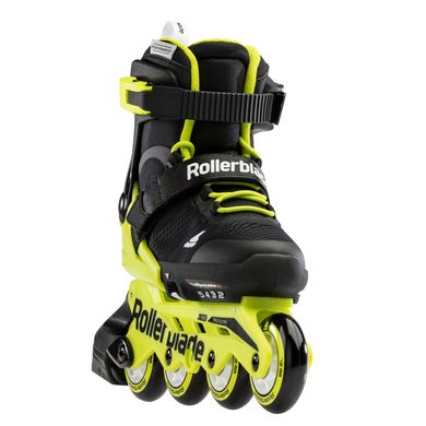 Купити Дитячі ролики Rollerblade Microblade Neon Black/Yellow розсувні