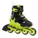 Дитячі ролики Rollerblade Microblade Neon Black/Yellow розсувні 1