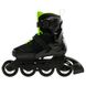 Детские роликовые коньки Rollerblade Microblade Black/Green 2022 раздвижные 4