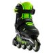 Дитячі роликові ковзани Rollerblade Microblade Black/Green 2022 розсувні 2