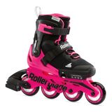 Дитячі ролики Rollerblade Microblade Girl Neon/Pink розсувні