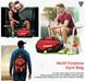 Спортивна сумка-рюкзак RDX Gym Kit 50 L для тренувань, Червоний, Для тренувань, 50 L