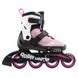 Детские ролики с защитой Rollerblade Microblade Girl Cube Light /Pink раздвижные 7