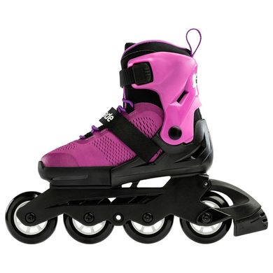 Купить Детские ролики с защитой Rollerblade Microblade Purple 2022 раздвижные