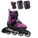 Дитячі ролики з захистом Rollerblade Microblade Purple 2022 розсувні 1