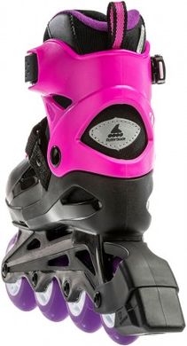 Купить Детские ролики Rollerblade Fury Girl Black/Magenta раздвижные