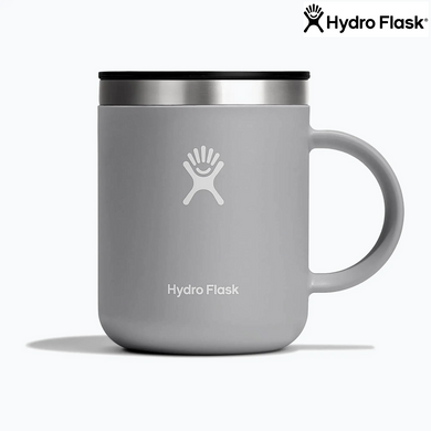 Термокухоль Hydro Flask Mug Grey 355 мл , серый, Термокухлі, 355 мл, з ручкою, Нержавіюча сталь