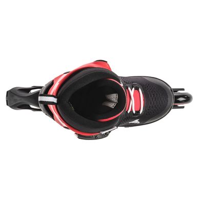 Купить Детские ролики с защитой Rollerblade Microblade Cube Black/Red раздвижные