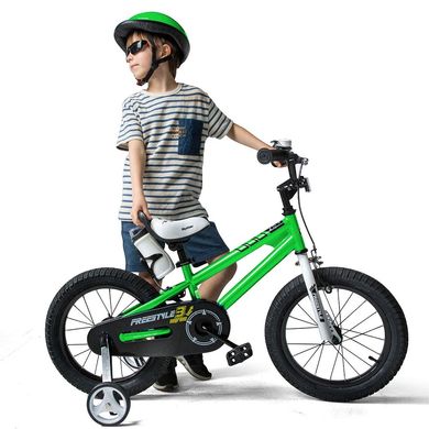 Купити Дитячий велосипед 4-6 років Royal Baby FREESTYLE 16" GREEN OFFICIAL UA