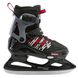 Льодові ковзани дитячі Bladerunner Micro Ice Black/Red розсувні 2