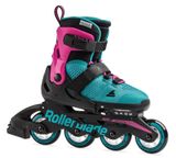 Дитячі ролики Rollerblade Microblade Girl Pink/Emerald розсувні