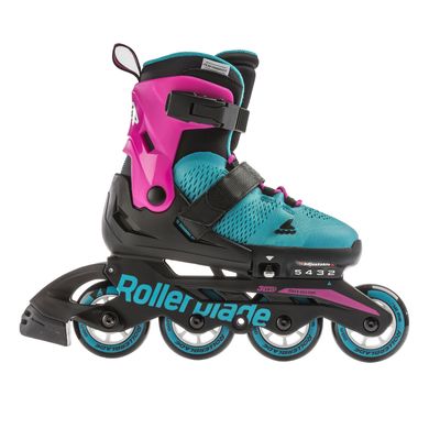 Купить Детские ролики Rollerblade Microblade Girl Pink/Emerald раздвижные