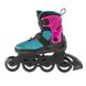 Дитячі ролики Rollerblade Microblade Girl Pink/Emerald розсувні 2