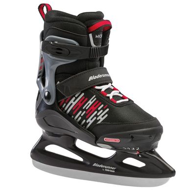 Купить Ледовые коньки детские Bladerunner Micro Ice Black/Red раздвижные