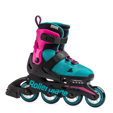 Купить Детские ролики Rollerblade Microblade Girl Pink/Emerald раздвижные