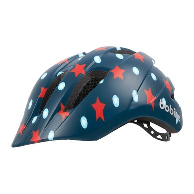 Дитячий велосипедний шолом Bobike Plus Navy Stars р.S (51-55 см), Темно-синій, Для дітей, S, Для хлопчика, для початківців