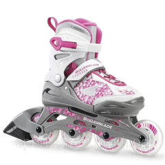 Купити Дитячі ролики Rollerblade Thunder Girl White/Pink розсувні