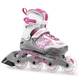 Детские ролики Rollerblade Thunder Girl White/Pink раздвижные 1