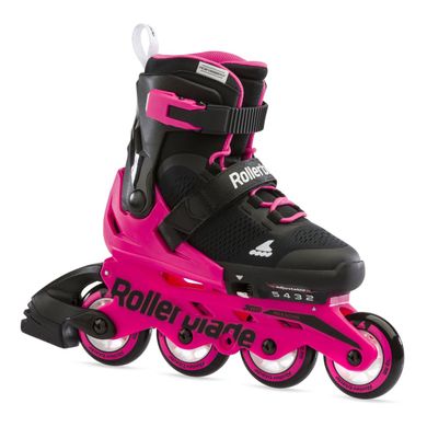 Купити Дитячі ролики з захистом Rollerblade Microblade Combo Girl Neon/Pink розсувні