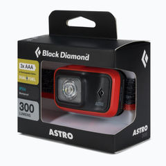 Налобний ліхтар Black Diamond Astro Red 300 люмен, Червоний, Налобні ліхтарі, Вологостійкий, Під замовлення 8-10 днів, Налобний ліхтар, 300 лм, Батарейки