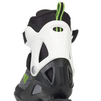 Купить Детские ролики с защитой Rollerblade Comet Black/Green раздвижные