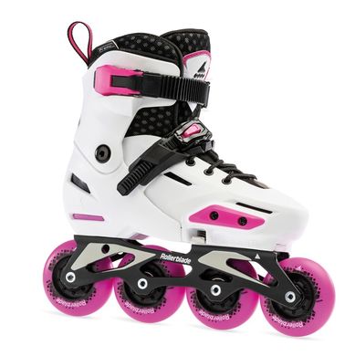 Купить Детские ролики Rollerblade Apex FSK White/Pink раздвижные