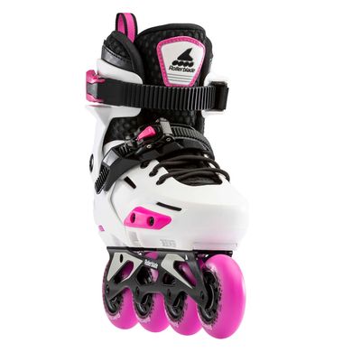 Купить Детские ролики Rollerblade Apex FSK White/Pink раздвижные