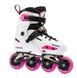 Детские ролики Rollerblade Apex FSK White/Pink раздвижные 1