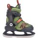 Детские ледовые коньки K2 Raider Ice Green раздвижные 2