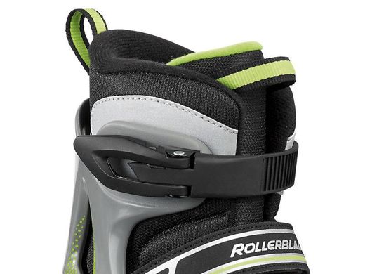 Купить Ледовые коньки детские Rollerblade Comet Ice Boy Black/Green раздвижные