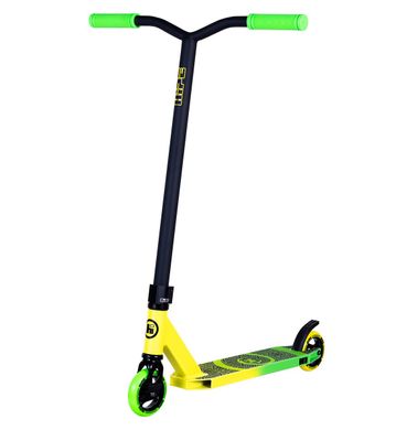 Купити Трюковий самокат Hipe H1 Yellow/Green 100 mm