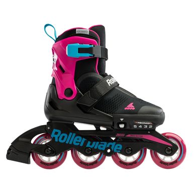 Купити Дитячі ролики для дівчинки Rollerblade Microblade Free Black/Pink розсувні