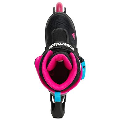 Купить Детские ролики для девочки Rollerblade Microblade Free Black/Pink раздвижные