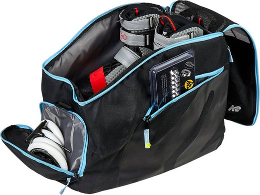 Купить Сумка для роликов К2 Carrier Black/blue 42 L