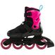 Детские ролики для девочки Rollerblade Microblade Free Black/Pink раздвижные 2