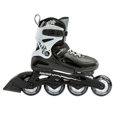 Купить Детские ролики Rollerblade Fury Boy Black/White раздвижные