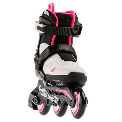 Купити Дитячі ролики з захистом Rollerblade Microblade 3WD Combo Girl Candy Pink розсувні