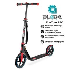 Купить Городской двухколесный самокат Blade Sport FunTom 230 mm Black/Red складной