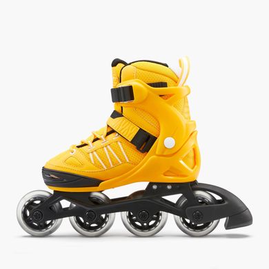 Купить Детские ролики раздвижные Oxelo FIT5 Junior Yellow