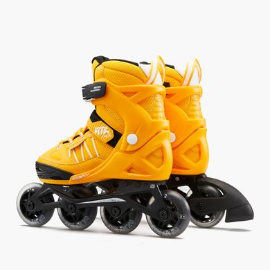 Купить Детские ролики раздвижные Oxelo FIT5 Junior Yellow