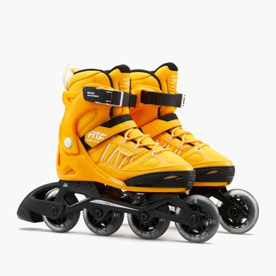 Купити Дитячі ролики розсувні Oxelo FIT5 Junior Yellow