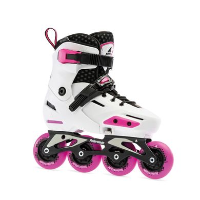 Купить Детские ролики Rollerblade Apex FSK White/Pink раздвижные